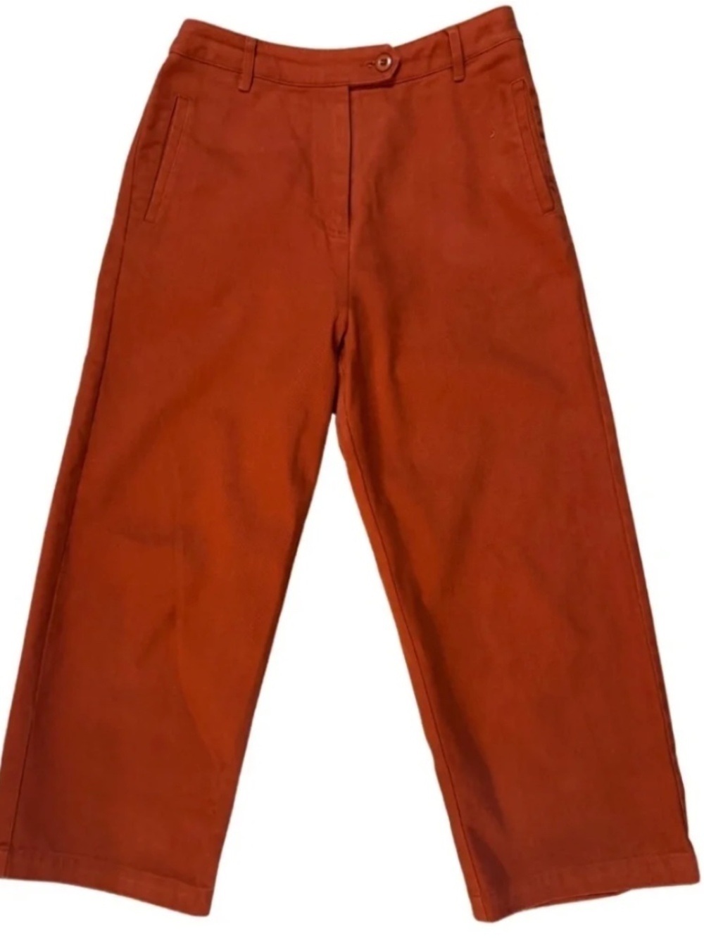 SHADES OF GREY BY MICAH COHEN Women’s Rust Wide Leg Trouser accepting offers
